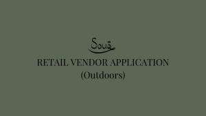 Retail Vendor (Outdoors)