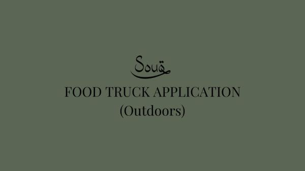 Food Truck (Outdoors)