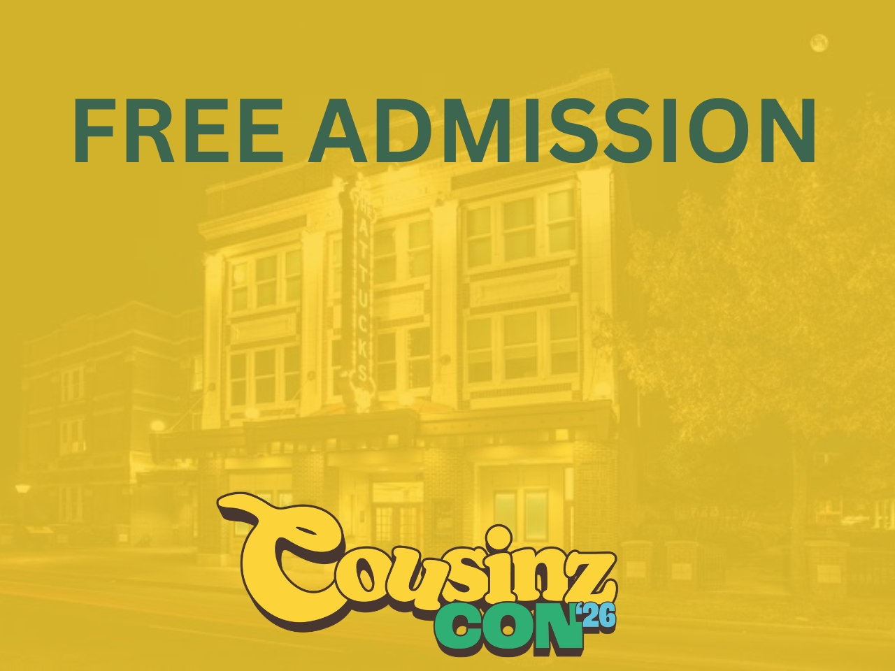 CousinzCon 2026 &ndash; General Admission cover picture