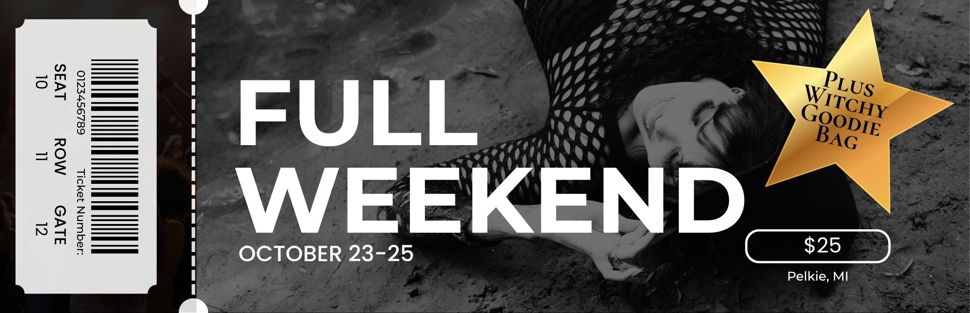 FULL WEEKEND - General Access ticket for Witchy Weekend! cover picture