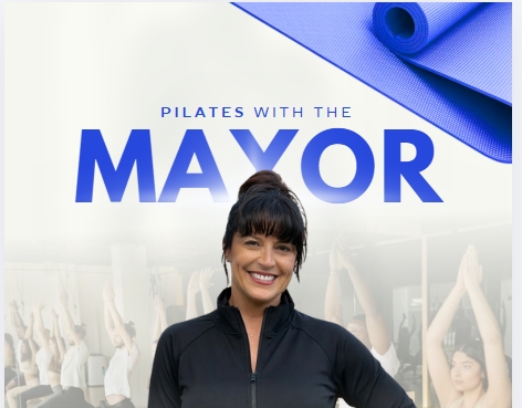 September | Pilates with the Mayor