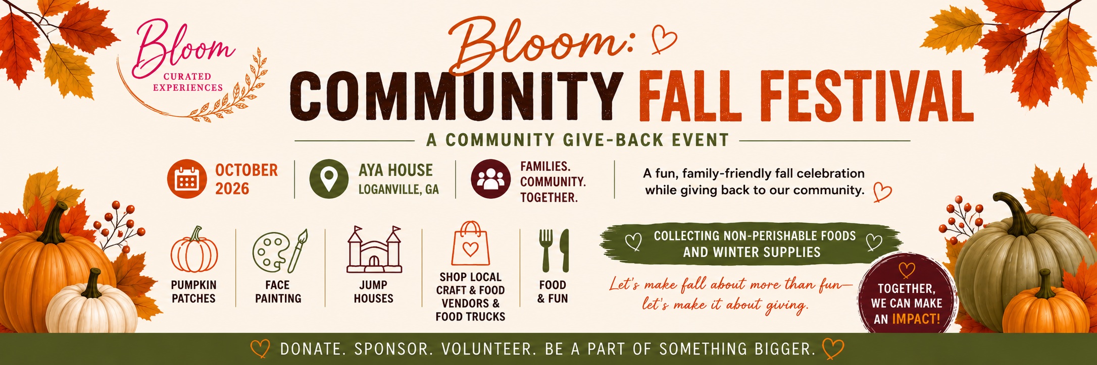 Bloom: Community Fall Festival