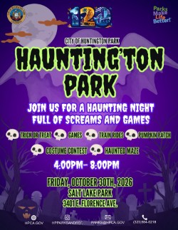 Haunting'ton Park Halloween Event