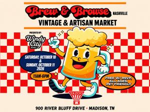 Nashville Brew & Browse Vintage & Artisan Fest Presented by Windy City Market