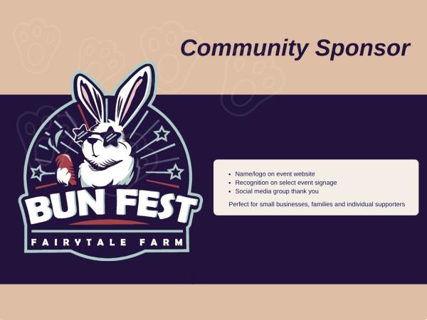 Community Sponsor - $250