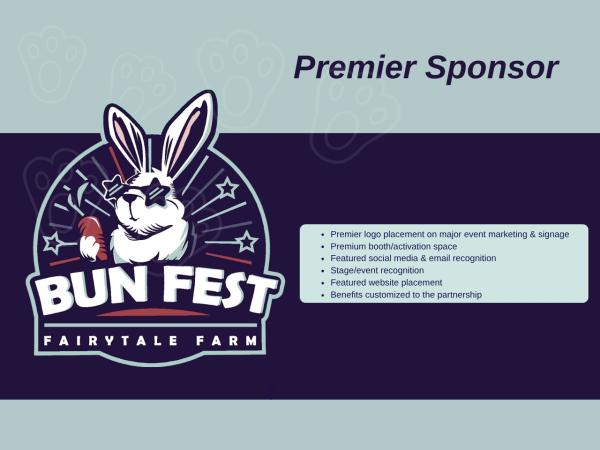 Premier Sponsor - $5,000