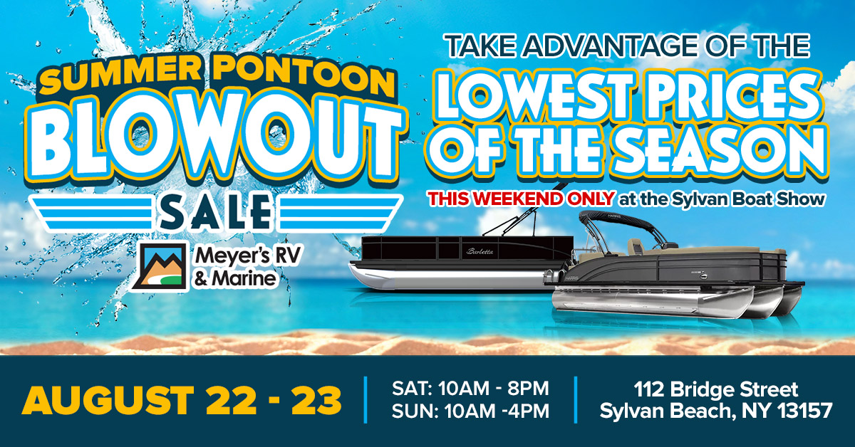 Sylvan Beach Boat Show  - Meyer's RV and Marine