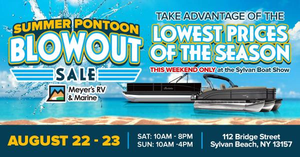 Sylvan Beach Boat Show  - Meyer's RV and Marine