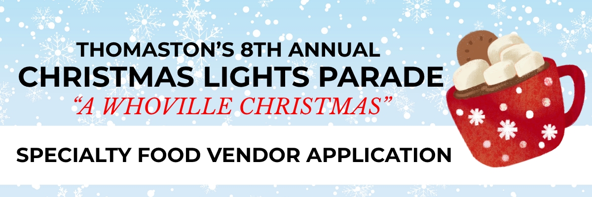 Specialty Food Vendor &ndash; Christmas Lights Parade 2026: A Whoville Christmas