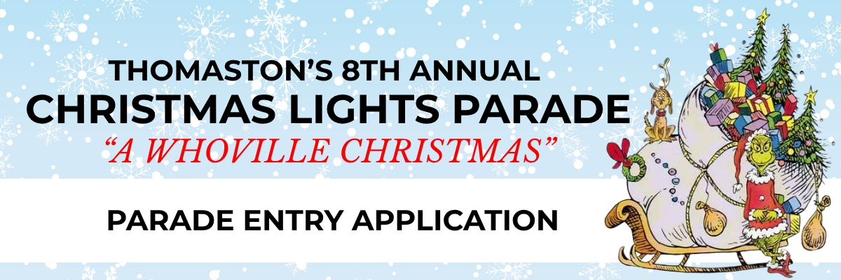 Christmas Lights Parade 2026 Entry Application