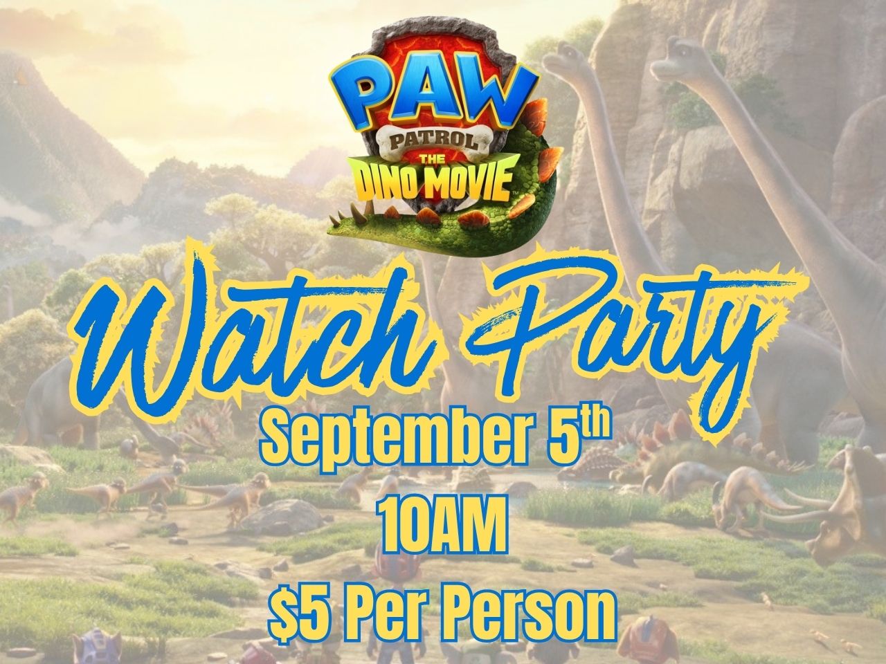 10:OO AM Toy Story 5 Release Party $5 cover picture