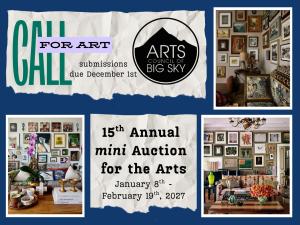 15th Annual mini Auction for the Arts