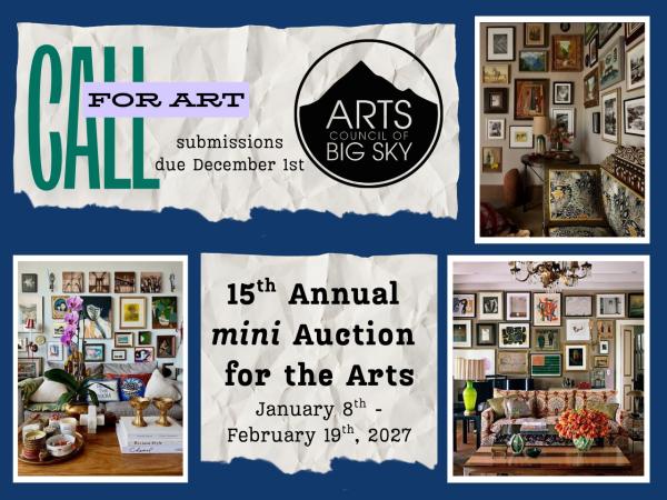 15th Annual mini Auction for the Arts