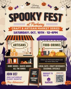 Second Saturdays Parkway Food Hall Spooky Fest