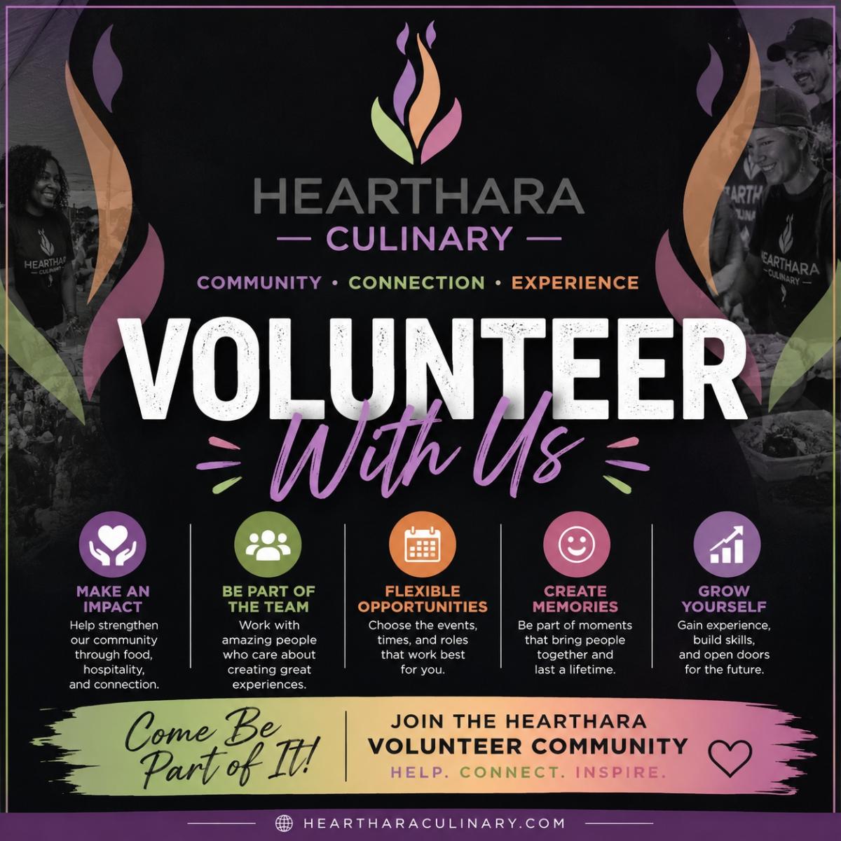 Hearthara Culinary Volunteer Program &mdash; 2027