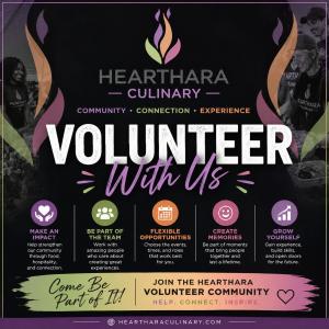 Hearthara Culinary Volunteer Program &mdash; 2027