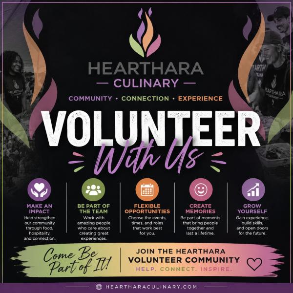Hearthara Culinary Volunteer Program &mdash; 2027