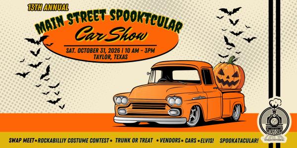 13th Annual - Main Street Car Show: Spooktacular!