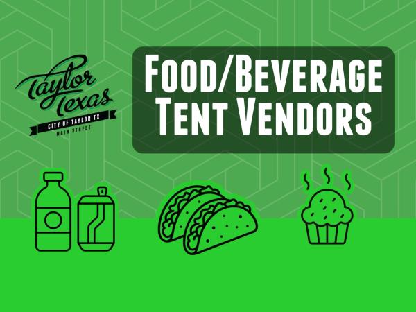 Food and Beverage Tent Vendors