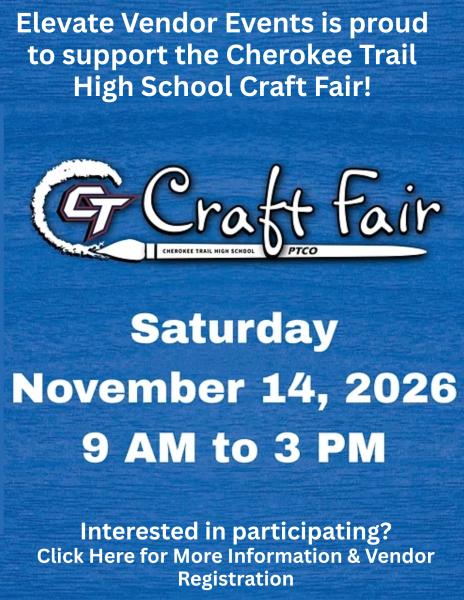 Cherokee Trail High School Craft Fair