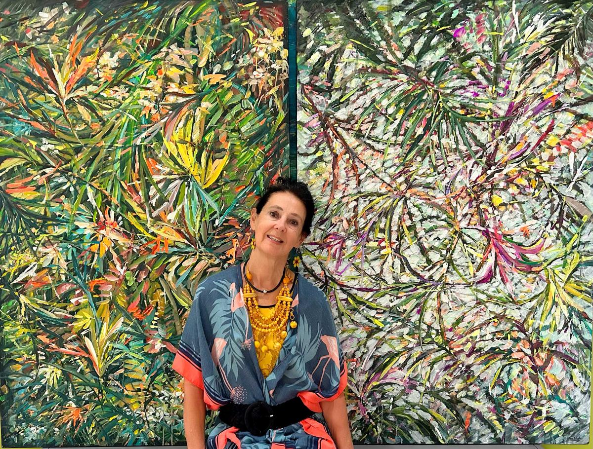 "Marleen De Waele - De Bock: Blooming in Color! Spotlight Opening -  $5 Admission Fee cover picture