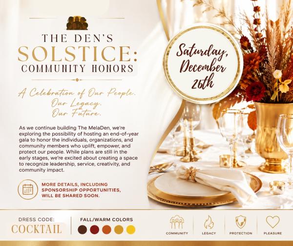 The Den's Solstice: Community Awards