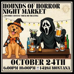 Standard Booth - Hounds Of Horror Night Market