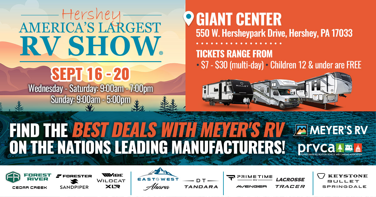 Hershey America's Largest RV Show - Meyer's RV