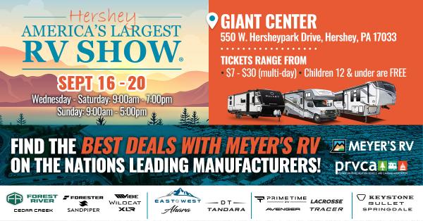 Hershey America's Largest RV Show - Meyer's RV