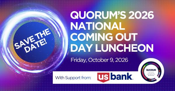 Quorum's National Coming out Day Luncheon