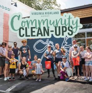 September 26 - Virginia Highland  District Community Clean-Up | Volunteer Sign Up