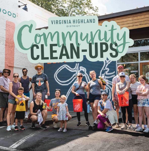 September 26 - Virginia Highland  District Community Clean-Up | Volunteer Sign Up