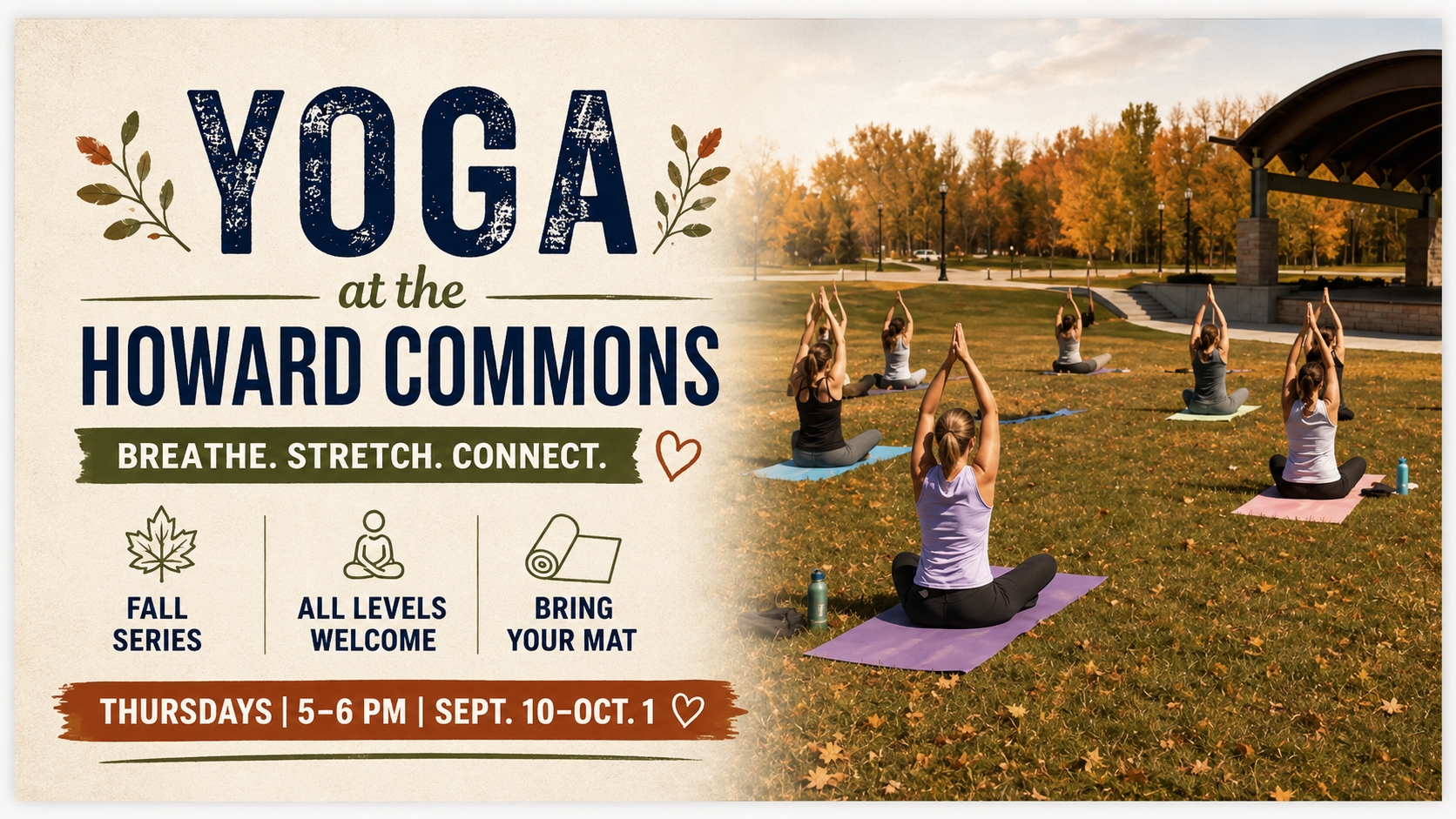 Yoga at the Commons (September 10) cover picture