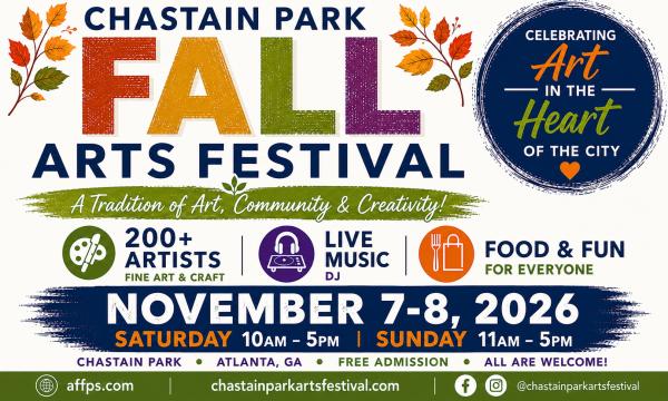 Chastain Park Fall Arts Festival 2026 (Sun)