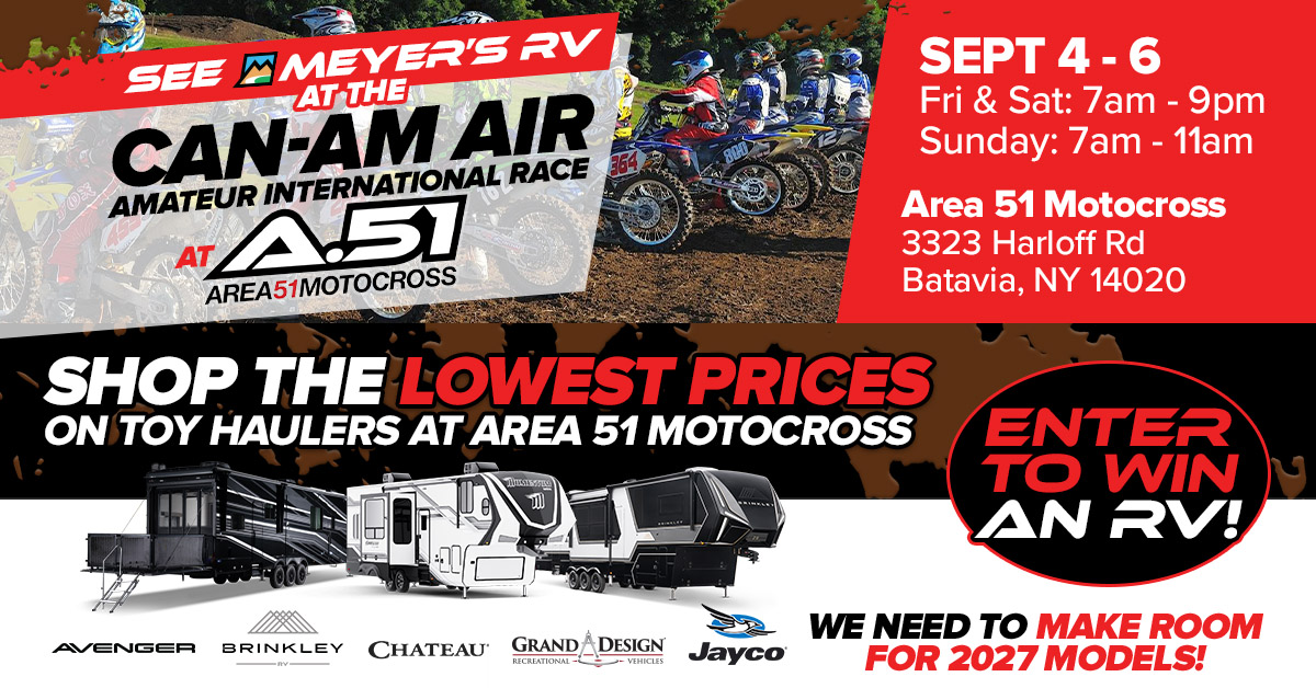 Can-An Air Amateur International Race at Area 51 Motocross - Meyers RV