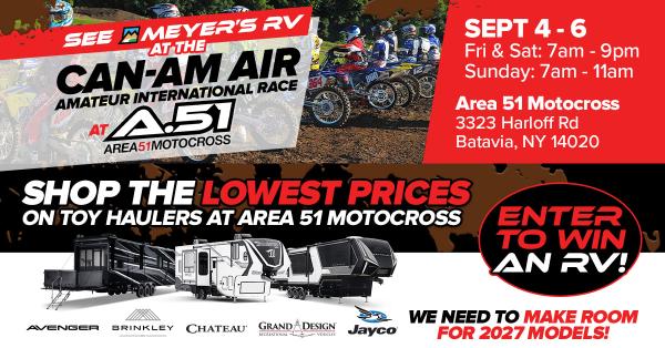 Can-An Air Amateur International Race at Area 51 Motocross - Meyers RV