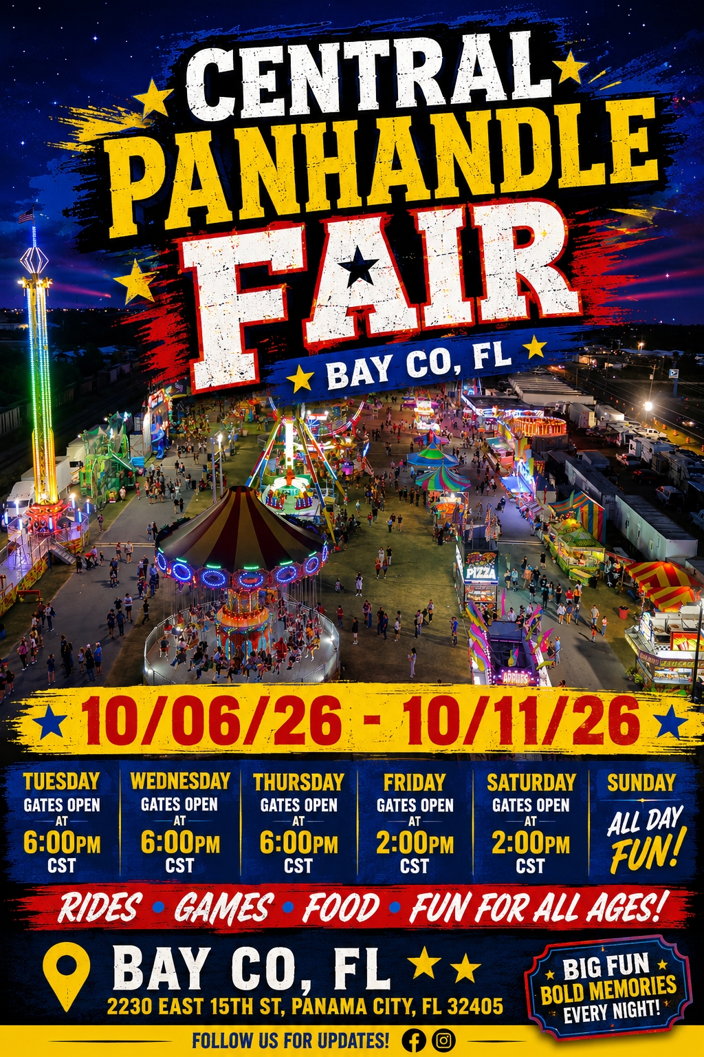 Central Panhandle Fair 2026