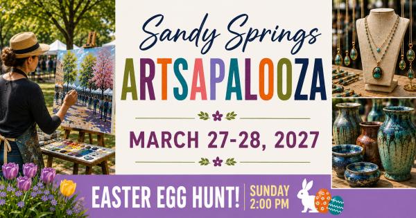 Sandy Springs Artsapalooza 2027 - Artist Application
