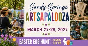 Sandy Springs Artsapalooza 2027 - Artist Application