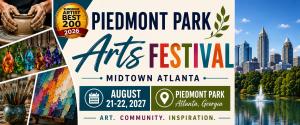 Piedmont Park Arts Festival 2027 -Artist Application
