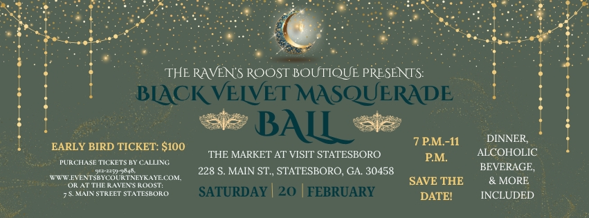 THE BLACK VELVET MASQUERADE BALL