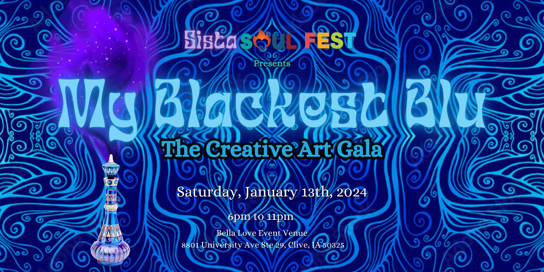 My Blackest Blu: The Creative Art Gala cover image