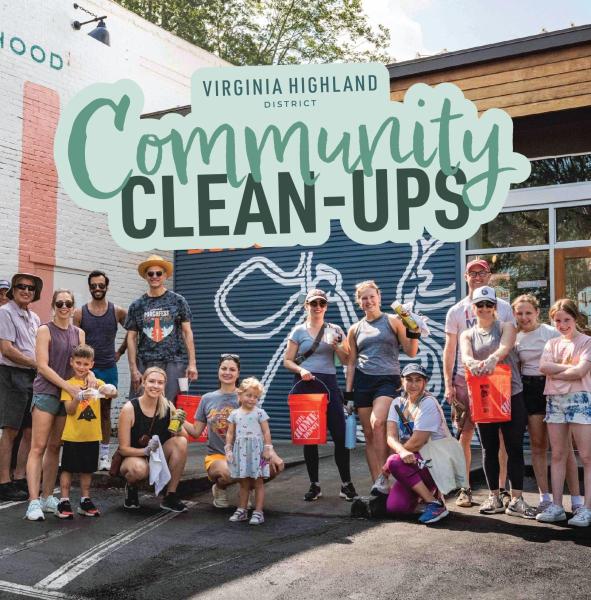 October 24 - Virginia Highland District Community Clean-Up | Volunteer Sign Up