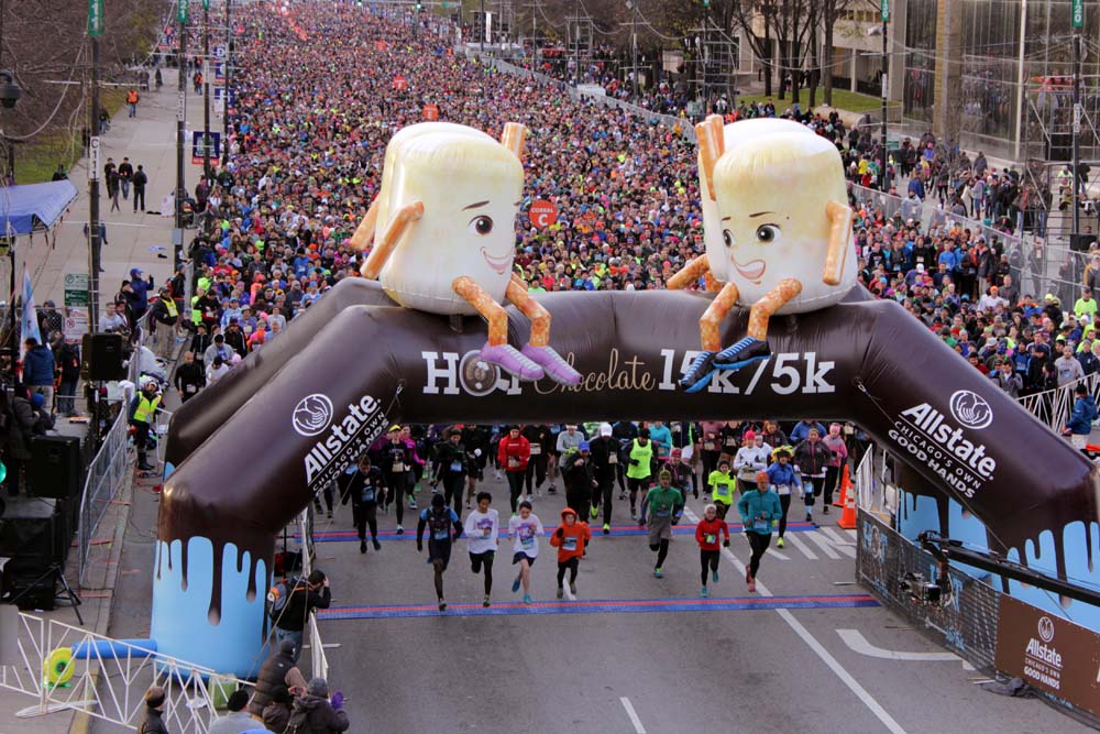 Allstate Hot Chocolate 15k 5k