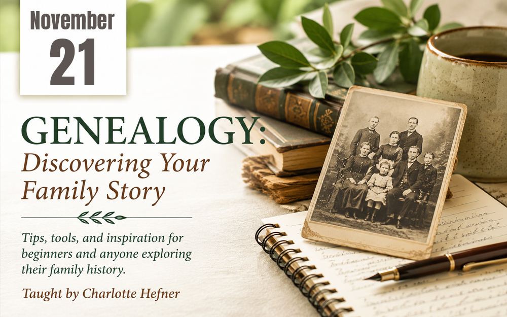 Genealogy: Discovering Your Family Story cover picture