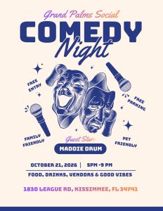 Oct 21st Comedy Night