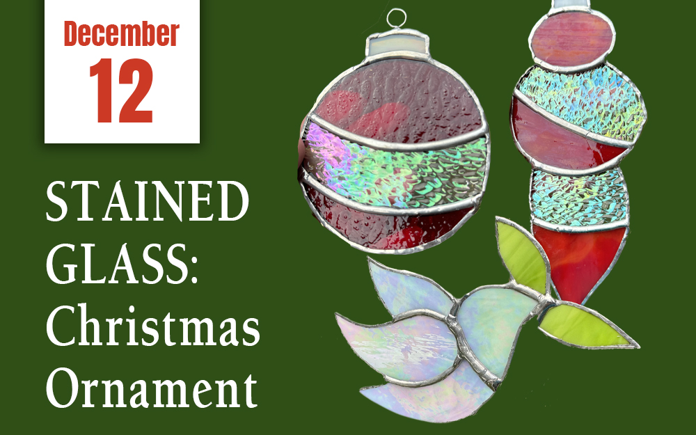 STAINED GLASS: Christmas Ornament cover picture