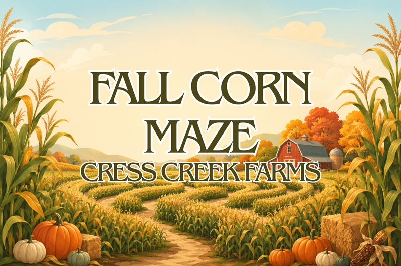 Fall corn maze