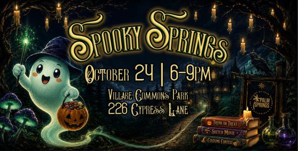 Spooky Springs 2026 Trunk or Treat Vendor Application