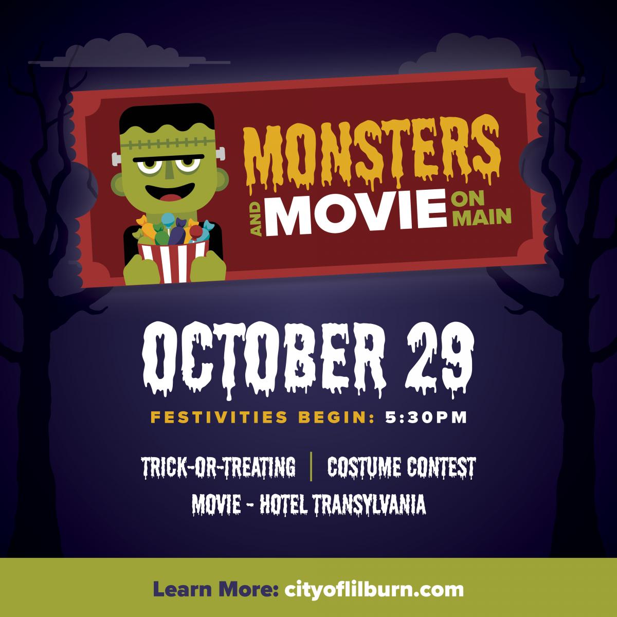 Monsters and Movie on Main cover image